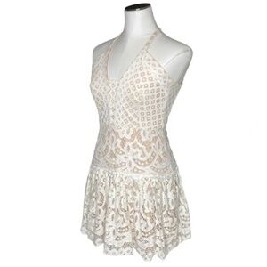 BCBGMaxazria Carlita Sleeveless Lace Dress